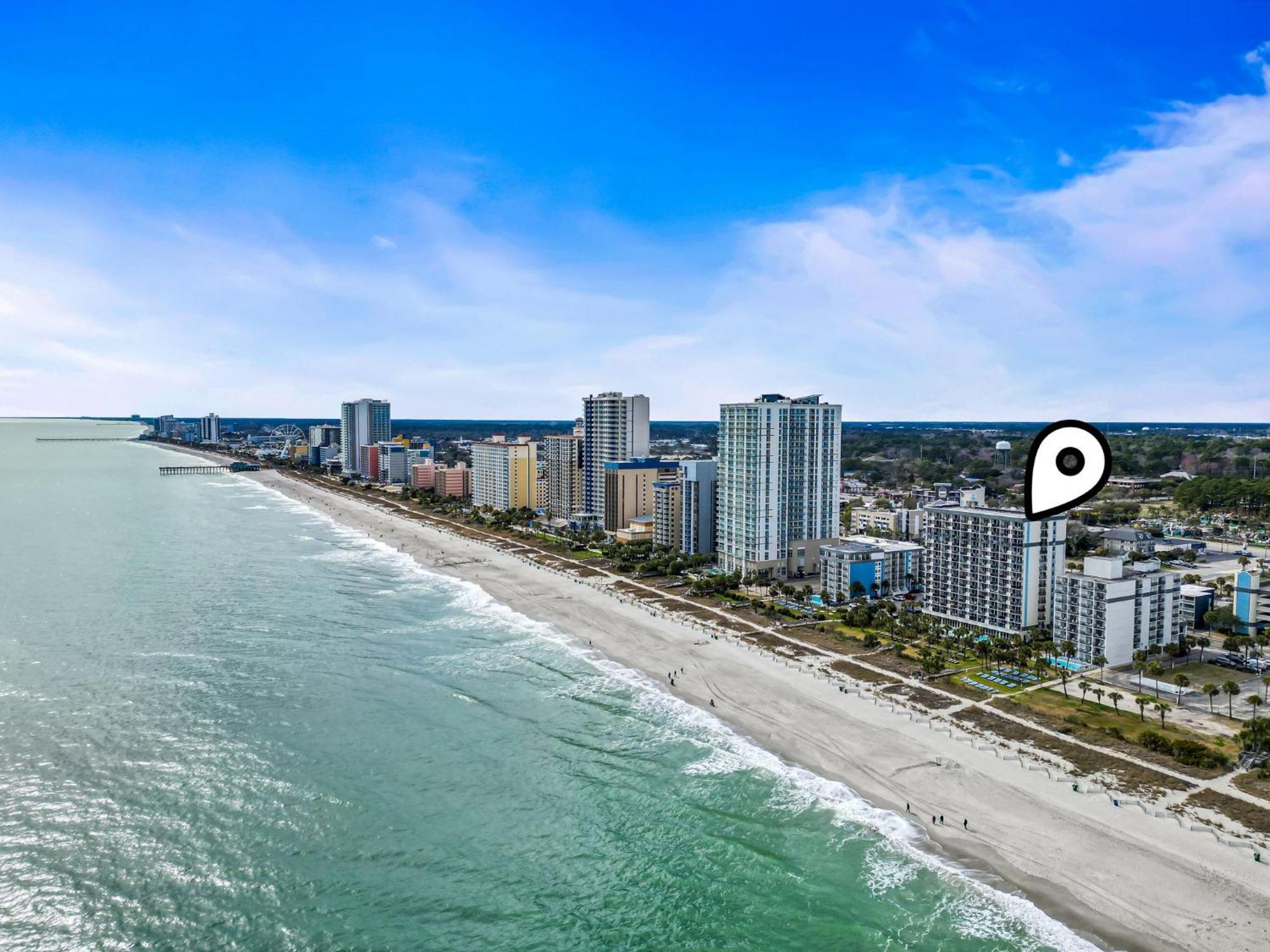 Recently Remodeled Double Queen Condo- Oceanfront Views! Boardwalk 135 미를 비치 외부 사진