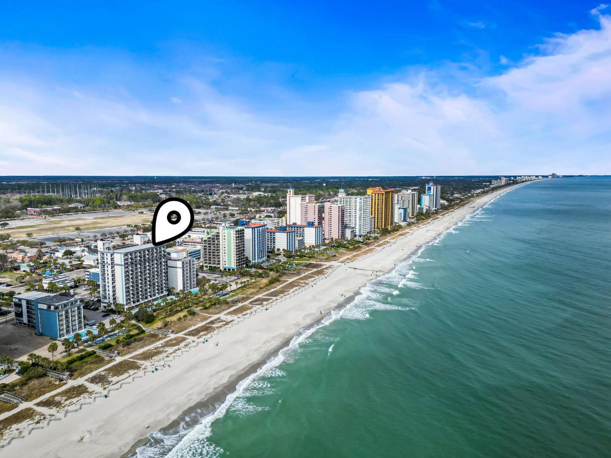 Recently Remodeled Double Queen Condo- Oceanfront Views! Boardwalk 135 미를 비치 외부 사진