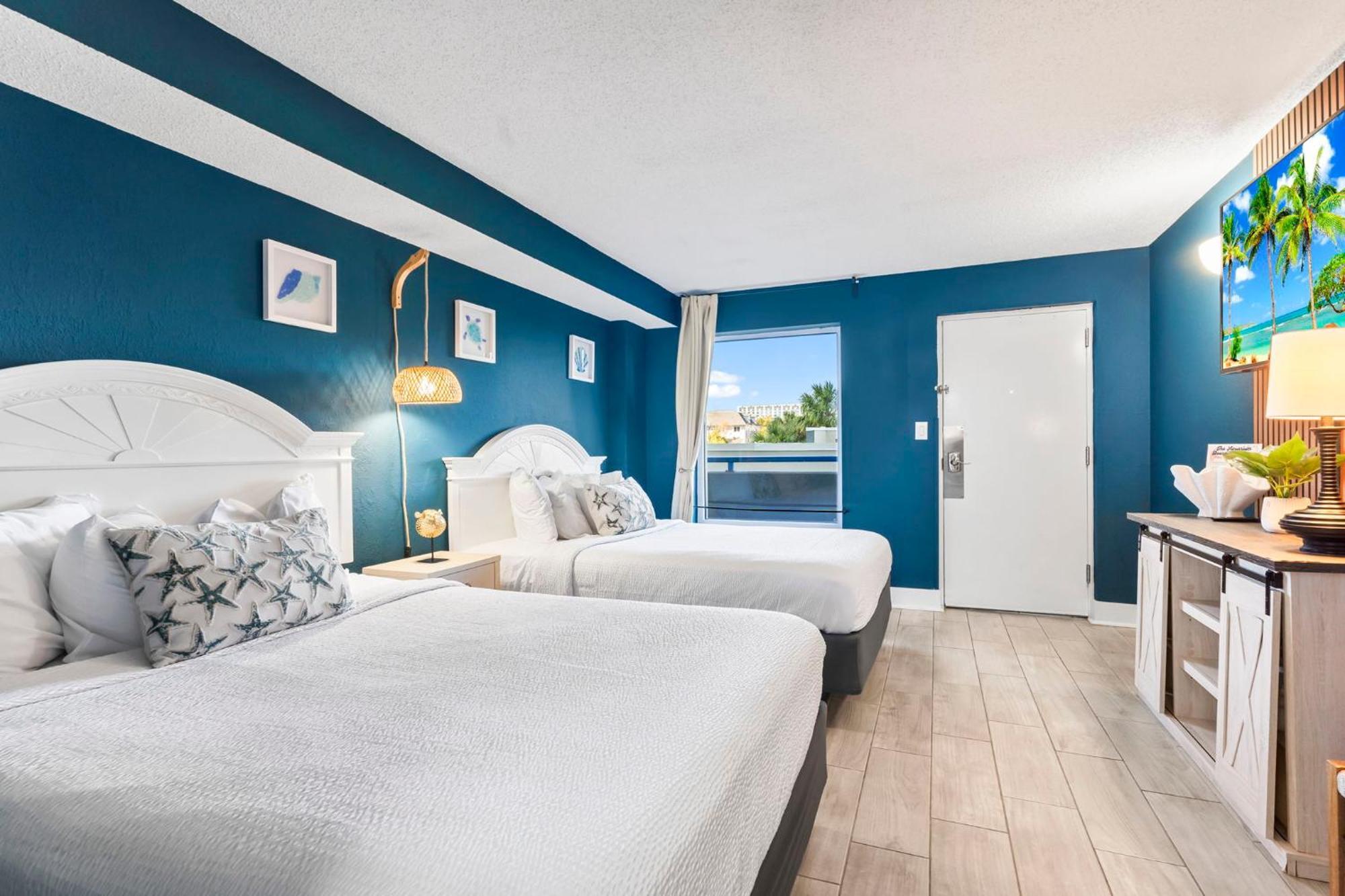 Recently Remodeled Double Queen Condo- Oceanfront Views! Boardwalk 135 미를 비치 외부 사진