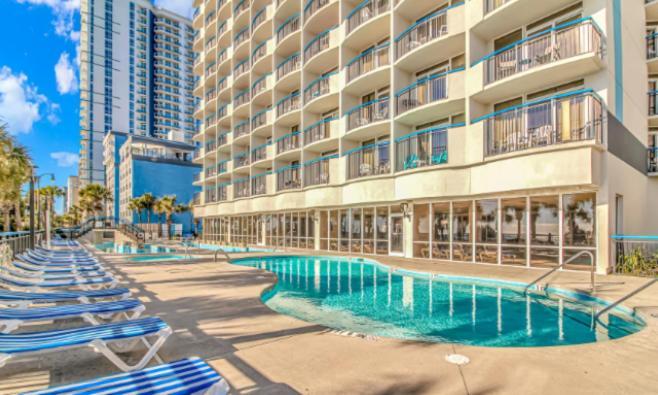 Recently Remodeled Double Queen Condo- Oceanfront Views! Boardwalk 135 미를 비치 외부 사진