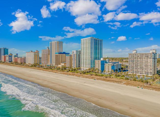 Recently Remodeled Double Queen Condo- Oceanfront Views! Boardwalk 135 미를 비치 외부 사진